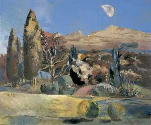 Paul Nash - Пейзаж первого квартала Л..