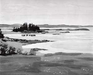 Fairfield Porter - Pea Point от South Meadow